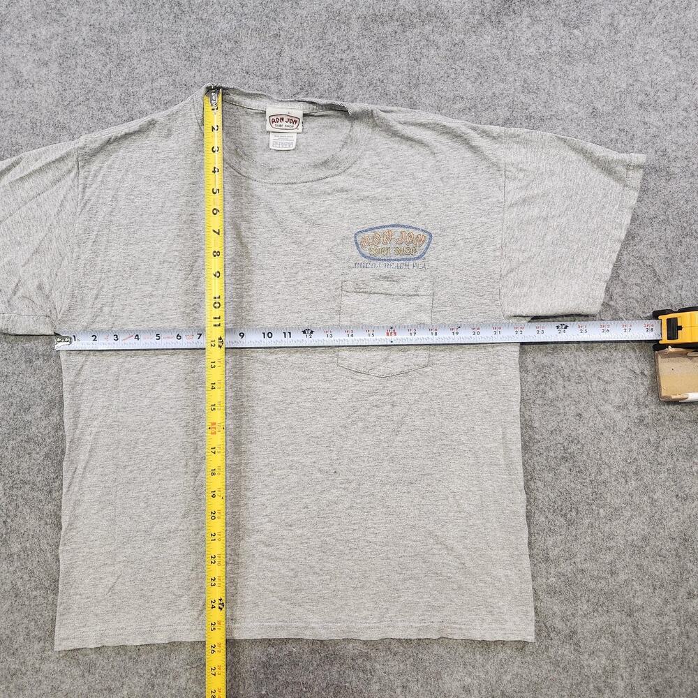 VTG Ron Jon Surf Shop Shirt Mens Large Gray Cocoa Beach FL Motorcycle Graphic - Picture 10 of 13